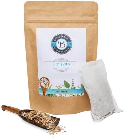 Birds & Bees Teas - Herbal Sitz Bath Postpartum Soak - 4 Sachets