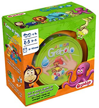 Ludilo - Grabolo Jr | Kinderspiele | Lernspiele Kinder 4 Jahre Oder älter | Brettspiele Kinder 4 Jahre | Geschenk Kind 4 Jahre Oder älter | Spiele für Kinder