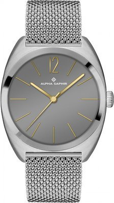 Uhr - Quarz - Edelstahl - Alpha Saphir 391J