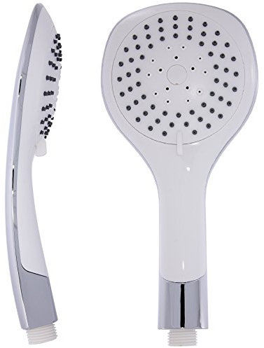 Handbrause Brausekopf Brause Handduschkopf Dusche Antikalk 5 Strahlarten/Silber und weiss