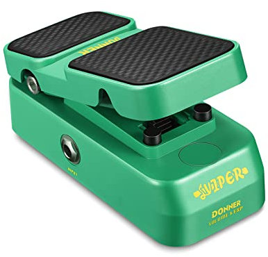 Donner Viper Passive Volume Pedal Mini Expression Guitar Effect Pedal 2 in 1
