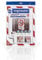 magnetoplan 1131346 Magnetofix Safety Magnetrahmen 5 Stk. A3 rot-weiß