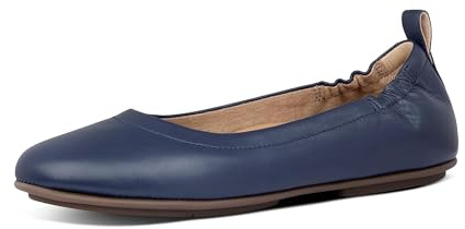 Fitflop Women's Allegro Closed Toe Ballet Flats Midnight Navy