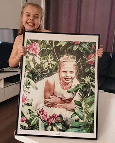 Diamond Painting Eigenes Foto Custom Eckig Steinchen 40x50cm Benutzerdefinierte Design personalisiert Diamant Full Bilder Ideale Geschenk Home Decor