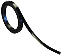 Magnetic Whiteboard Gridding Tape - 1 cm x 5 Meters - Magnetic Strips for Any Metal Surface (Black)