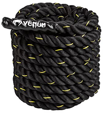 Venum, Challenger Battle Ropes, Unisex Erwachsene, 12m, Schwarz