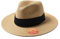 FURTALK Unisex Panamahut Breite Krempe Sonnenhut für Herren und Damen Strandhut UV-Schutz Sommerhut Verstellbare Strohhut