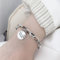 Armband 925 Sterling Silber Vintage Armband Für Frauen Männer Liebe Herz Thai Silber Armband Bester Freund Geschenk Hip Hop Schmuck Vbs4342