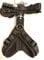 Petlando Y-Comfort Brustgeschirr Mokka L (Halsumf.46-80cm, Brustumf.56-82cm)