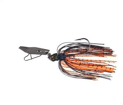 Balzer Shirasu Evil Chatter #3/0 15g Green Pumpkin Amber Red