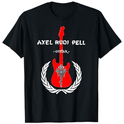 Axel Rudi Pell Guitar Logo T-Shirt T-Shirt