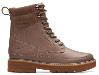 Clarks Girl's Praguestyle K. Mid Calf Boot, Pebble Combi, 2 UK