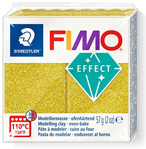 STAEDTLER 8010-112 ST Modelliermasse, Gold, Standard