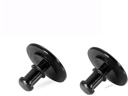 JSLER Schnalle Fit for Mi Band Strap 7 6 5 4 3 2 Aluminiumlegierung Knopf Fit for Xiaomi Fit for Armband 4 3 7 5 Band Zubehör Ersatz Spike (Color : 2pcs)