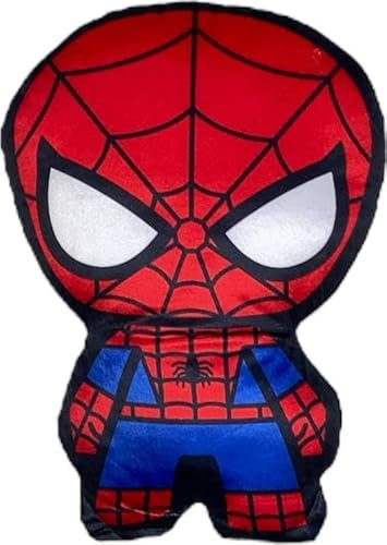 arlis Spiderman-Kissen in Form eines Charakters (Spiderman-Kissen, 34 cm)