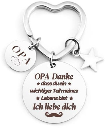Opa Geschenk Opa Vatertagsgeschenke für Opa Schlüsselanhänger Männer Geschenk Für Opa zum Geburtstag Bester Opa Geschenk Opa Geburtstag Weihnachtsgeschenke Opa Von Enkel Weihnachten Geschenke
