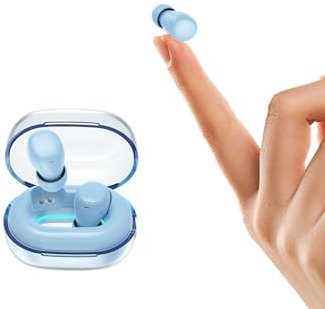 Mini unsichtbare Kopfhörer Bluetooth kabellos in Ear kleinste drahtlose schnurlose Ohrhörer Wireless Tiny Earbuds Ohrstöpsel für kleine Ohren Gehörgänge im Ohr versteckt Kopfhörer Headsets für Arbeit