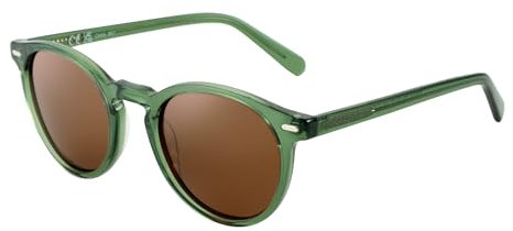 ZENOTTIC Polarisiert Sonnenbrille Damen Herren Kleine Runde Sonnenbrille Trendy Retro Sonnenbrille UV-Schutz