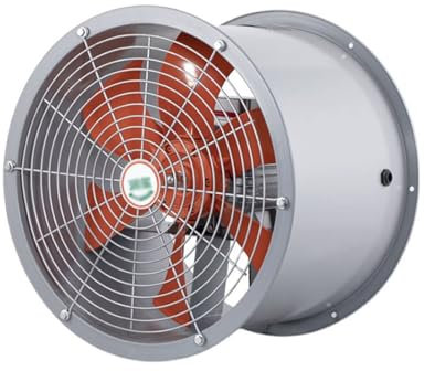 Extractor de Aire Ventilador Axial resistente a altas temperaturas, ventilador Industrial de poco ruido, conducto de refrigeración de 250W, potente extractor de cocina Ventilador de Extracción