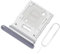 Eonpam Vassoio Carta SIM per Samsung Galaxy A55 5g Porta Scheda SIM con Pin della SIM(Nero)
