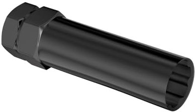GAsupply 7 Spline Tuner Lug Nuts Key Drive Replacement Socket Key Tool for Wrench with 13/16”(21mm) & 7/8”(22mm) Hex, Seven Point Truck Wheel Lock Lug Nuts, Black 1pc