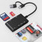 7en2 Lecteur Carte Identité Belge - Lecteur Carte ID, MicroSD, SD, MMC, SIM, M2, Memory Stick Pro Duo Adaptateur -Prend en Charge les Cartes à Digital Signature,DNI,Carte de Santé,Lecteur eID Belgique