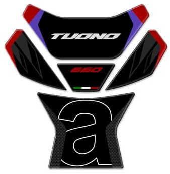 Az Graphishop Paraserbatoio Resina 3D Compatibile Con Aprilia Tuono 660 2021-2025 GP-3038 (Factory - Toofast)