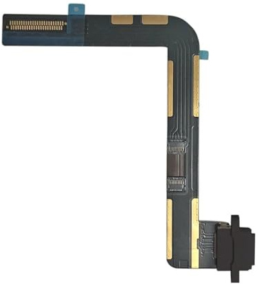 Eutoping Port de charge pour Apple iPad 8 iPad 9 A2270 A2428 A2429 A2430 Connecteur noir Connecteur de charge Câble flexible de remplacement