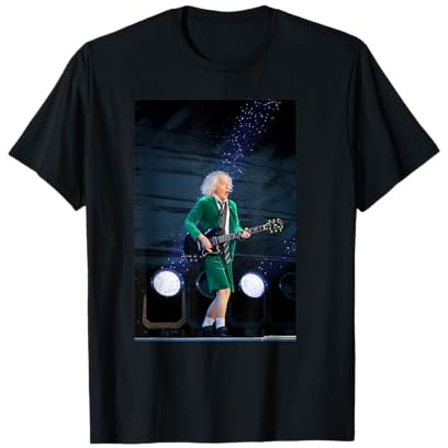 ACDC Rock Guitar Schoolboy Stage Live Energy T-Shirt