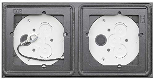 AP-Gehäuse 2 Module 1x2 System 106 GIRA 5502910