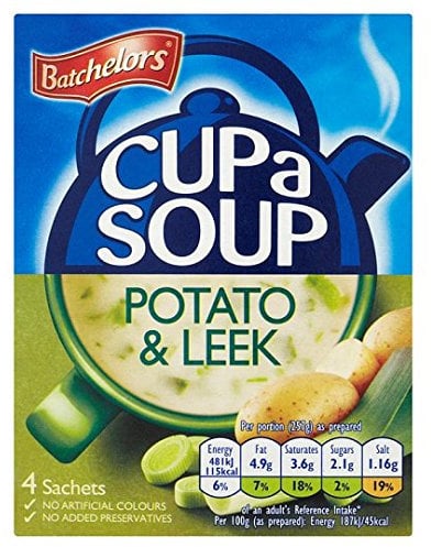 Batchelors Cup a Soup Potato & Leek - 12 x 4 Sachets