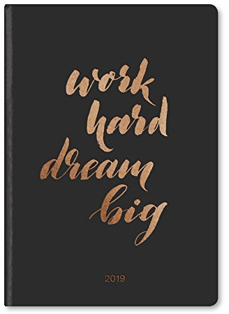 GlamLine Booklet Diary DREAM BIG 2019: Wochenkalender GlamLine
