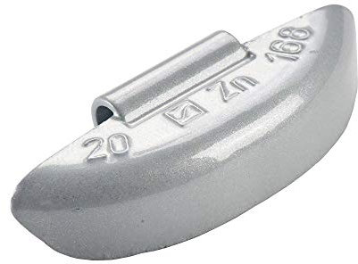 Hofmann Power Weight 100x Schlaggewichte Stahl Felgen 20g Auswuchtgewicht Wuchtgewicht Stahlfelgen, Reifenwechsel Auto