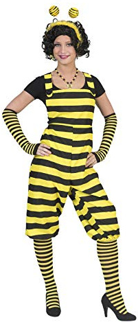 Generique - Bienen Latzhose für Damen - Schwarz