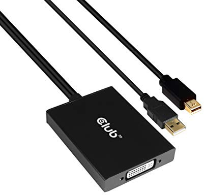 Club3D Minidisplayport 1.2A To Dual Link Dvi-D Active Adapter, W128559554 (Link Dvi-D Active Adapter)