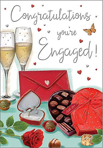 Regal Publishing Glückwunschkarte zur Verlobung, 22,9 x 15,2 cm
