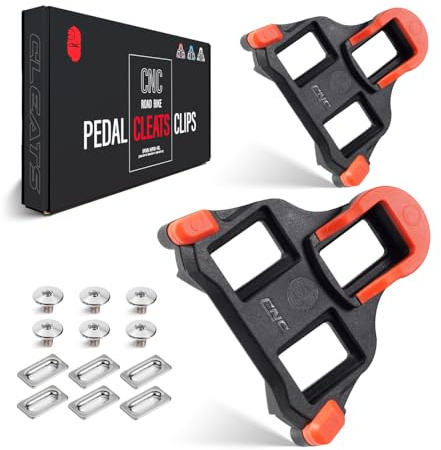 CNC-Rennrad, Rennrad für Shimano SPD-SL Pedal Set, Rot