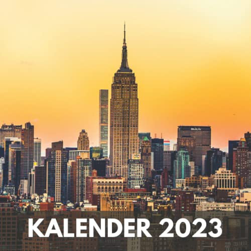 Kalender 2023: New York - Ein Monatskalender für Schreibtisch, Büro, ideal zum Schreiben von Terminen, Geburtstagen, Veranstaltungen ... Ideen für Männer, Frauen, Mädchen