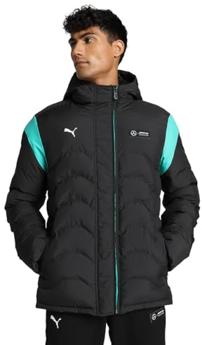 PUMA Herren Mercedes-AMG Petronas MT7 Ecolite Steppjacke XXLBlack