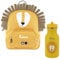 Personalisierter Kinderrucksack mit Namen, Trixie Löwen-Design, Ideal für Kindergarten, Kita, Verstellbare Gurte, Kinderfreundliche Reißverschlüsse, Optional mit Trinkflasche (Löwe)