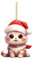 1 Teiliges Weihnachten Basteln Funny Christmas Ornaments Anhänger Basteln Weihnachten Acryl Christmas Decorations Bunt Ornamente Weihnachtsdeko Basteln Lustige Weihnachtsbaumschmuck Zum Hängen