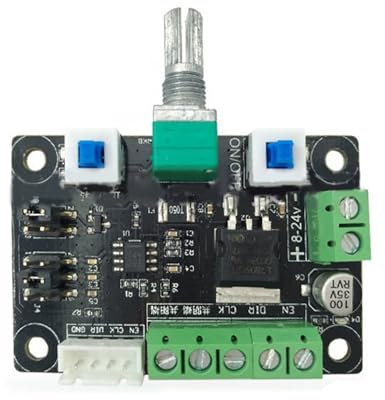 Schrittmotor Controller Generatoren & PWM mit 3 Frequenz Drehzahlregler für OSC Schrittmotor Treiber Controller Nema 17 Steuerplatine