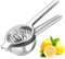 Achkey Zitronenpresse, Saftpresse, Orangenpresse, Zitronenpresse Edelstahl, S304 Zitruspresse für Alle Citrusfrüchte, Limettenpresse 100% Rostfrei und Spülmaschinenfest [8.8 cm Diameter]