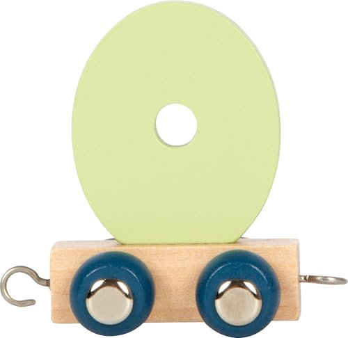 small foot Buchstabenzug Polar O aus Holz, Holzzug individuell kombinierbar, zum Dekorieren und Verschenken, 12585