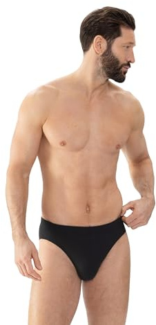 Mey Herren Jazz-Pants - Klassische Herrenunterhose - Umsäumter Bundgummi, Doppellagig im Schritt, Natürliches Tragegefühl, Weiss, Serie Comfort Cotton