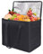 Large Cool Bag Box, Cooler Bag Box, 30L Thermal Food Delivery Bag, Insulated Picnic Lunch Bag, Cool Box, Insulated Shopping Bags,Cooling Food Bag for Camping BBQ Shopping Fishing Family (Black#2)