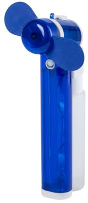 HAC24 Tragbarer Wassersprüh Handventilator Blau Wasser Sprühnebel Sprühventilator Mini Hand Wassersprüher Ventilator Wasserzerstäuber