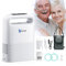 Qrocsnpi Tragbarer Sauerstoffkonzentrator,93% ±3% Sauerstoffkonzentrator mit akku, Einstellbarer 1-5 Dateien Sauerstoffgerät für zuhause Oxygen Concentrator für Zuhause, Outdoor