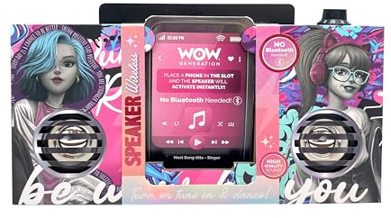 WOW Generation - Altavoces INHALAMBRICOS AMPLIADOR DE Sonido WOW GENERATION