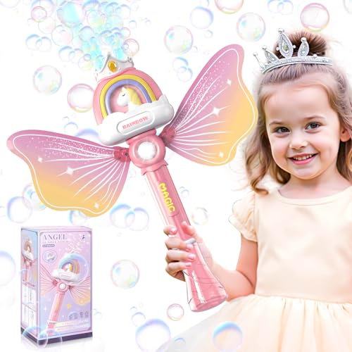 Einhorn Seifenblasenstab, rosa